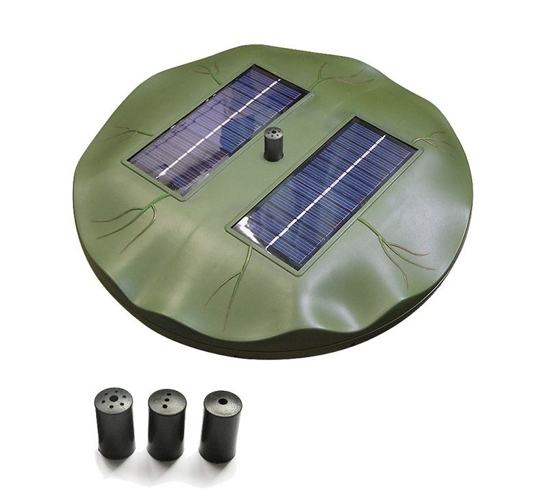 Pump Floating Solar Lily Fountain